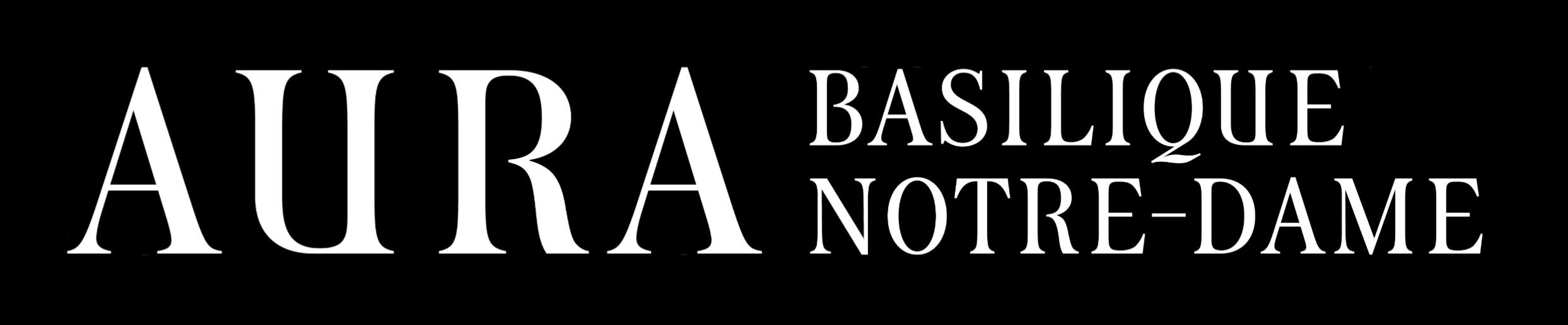 Logo Aura Basilique Notre-Dame
